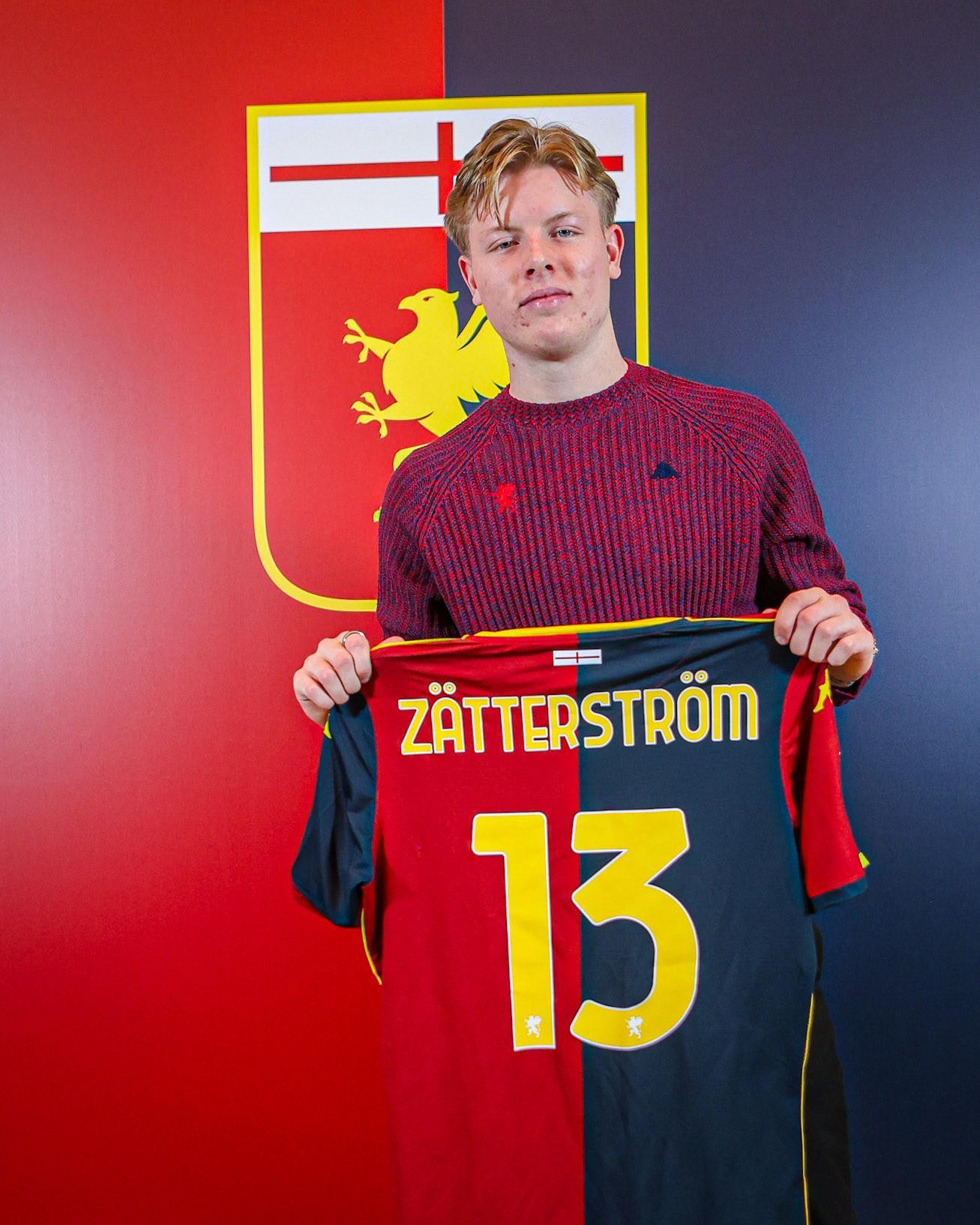 官方：热那亚租借谢菲联20岁中卫塞特斯特伦，包含买断选项